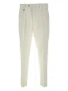 Paolo Pecora Tailored White Trousers