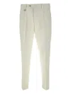 Paolo Pecora Tailored White Trousers