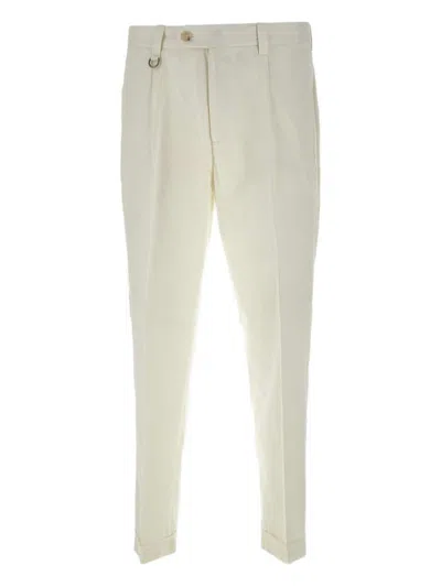Paolo Pecora Pressed-crease Chino Trousers