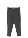Paolo Pecora Pleated-cuffed Trousers In Green