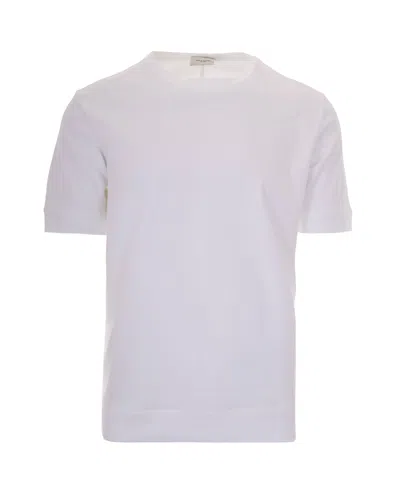 PAOLO PECORA T-SHIRT BASIC BIANCO OTTICO
