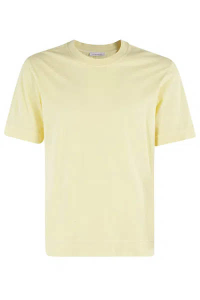 Paolo Pecora Tshirt Jersey In Giallo Chiaro
