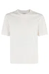 Paolo Pecora Tshirt Jersey In Panna