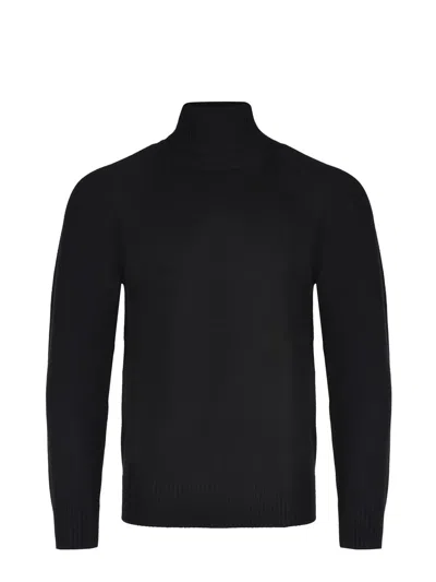 Paolo Pecora Turtleneck In Black