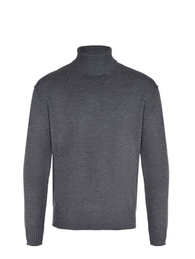 Paolo Pecora Turtleneck In Gray