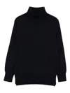 Paolo Pecora Turtleneck Sweater In Black
