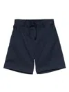 Paolo Pecora Twill-weave Shorts In Blue