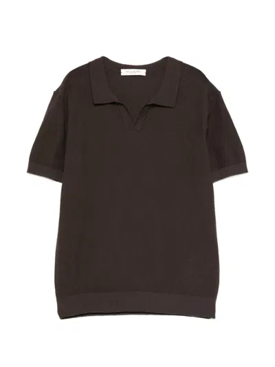 Paolo Pecora Kids' V-neck T-shirt In Multi