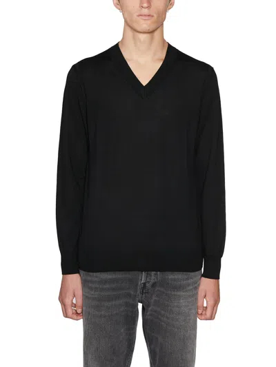 PAOLO PECORA PAOLO PECORA V-NECK WOOL SWEATER