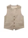 Paolo Pecora Vest In Beige