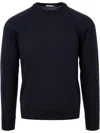 Paolo Pecora Virgin Wool Jumper In Blue