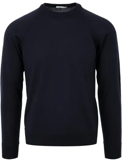 Paolo Pecora Virgin Wool Jumper In Blue