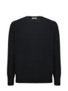 Paolo Pecora Virgin Wool Sweater In Black