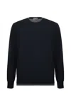 Paolo Pecora Virgin Wool Sweater In Black