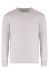 Shop Paolo Pecora Wool And Cashmere Sweater In Beige