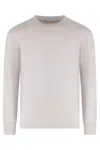 Shop Paolo Pecora Wool And Cashmere Sweater In Beige