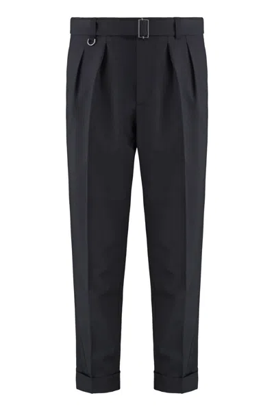 PAOLO PECORA PAOLO PECORA WOOL BLEND TROUSERS