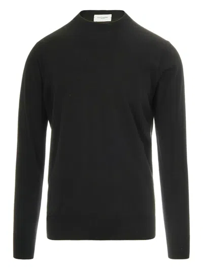 Paolo Pecora Wool Sweater In Black