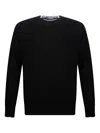 Paolo Pecora Wool Sweater In Black