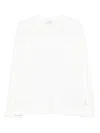 Paolo Pecora White Long-sleeved T-shirt In White