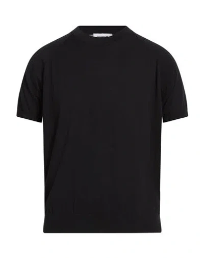 Paolo Ragazzini Man Sweater Black Size 44 Cotton