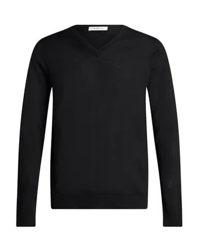 Paolo Ragazzini Man Sweater Black Size 44 Wool