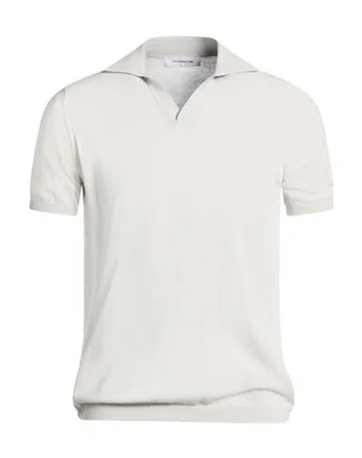 Paolo Ragazzini Man Sweater Light Grey Size 42 Cotton, Linen In Gray