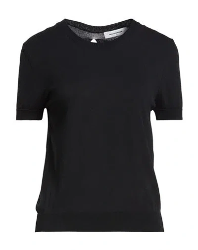 Paolo Ragazzini Woman Sweater Black Size 6 Viscose, Polyamide