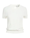 Paolo Ragazzini Woman Sweater White Size 2 Viscose, Polyamide In White
