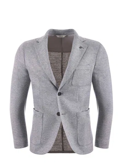 Paoloni Suit Jackets In Grey