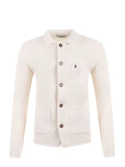 PAOLONI PAOLONI  HONEYCOMB KNIT CARDIGAN