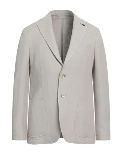 Paoloni Man Blazer Beige Size 44 Cotton, Viscose