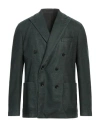 Paoloni Man Blazer Dark Green Size 42 Virgin Wool, Polyester