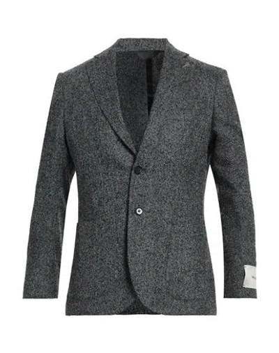 Paoloni Man Blazer Grey Size 46 Acrylic, Polyamide, Virgin Wool, Alpaca Wool, Viscose