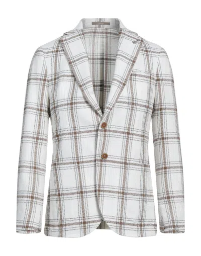 Paoloni Suit Jackets In White