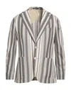 Paoloni Suit Jackets In Grey