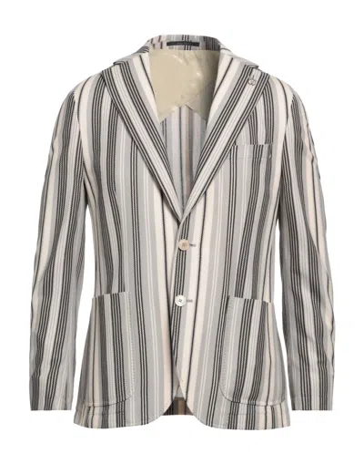 Paoloni Suit Jackets In Grey