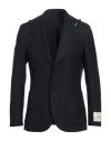 Paoloni Man Blazer Navy Size 44 Virgin Wool