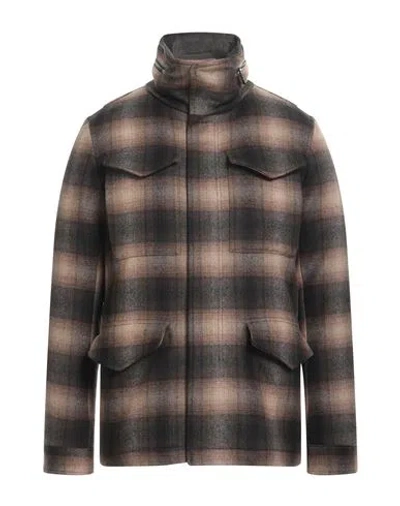 Paoloni Man Jacket Sand Size 44 Wool, Polyamide In Beige