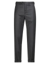 Paoloni Man Pants Grey Size 38 Virgin Wool, Elastane In Gray