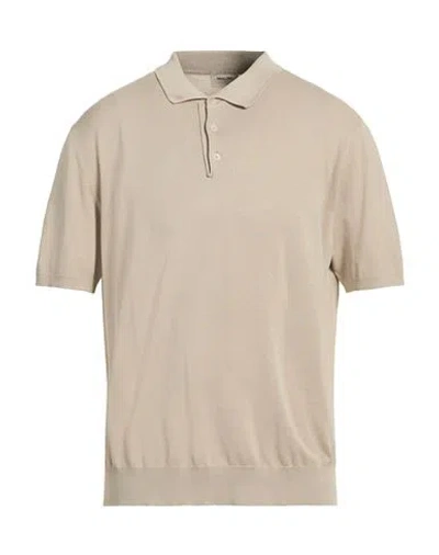 Paoloni Man Sweater Light Grey Size 3xl Cotton In Neutral