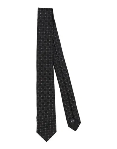 Paoloni Man Ties & Bow Ties Black Size - Silk