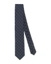 Paoloni Man Ties & Bow Ties Blue Size - Silk, Viscose In Blue
