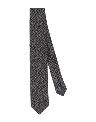 Paoloni Man Ties & Bow Ties Midnight Blue Size - Cotton, Wool, Silk