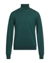 Paoloni Man Turtleneck Green Size 44 Wool