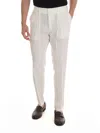 PAOLONI TROUSERS WITH LACE TIE