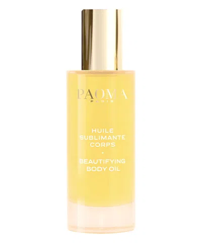 Paoma Beautifyng Body Oil 100 ml In Yellow