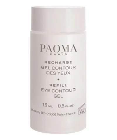 Paoma Eye Contour Gel Refill 15 ml In White
