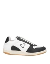 Pàp Man Sneakers Black Size 8 Textile Fibers, Leather