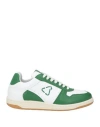 Pàp Man Sneakers Green Size 8 Textile Fibers